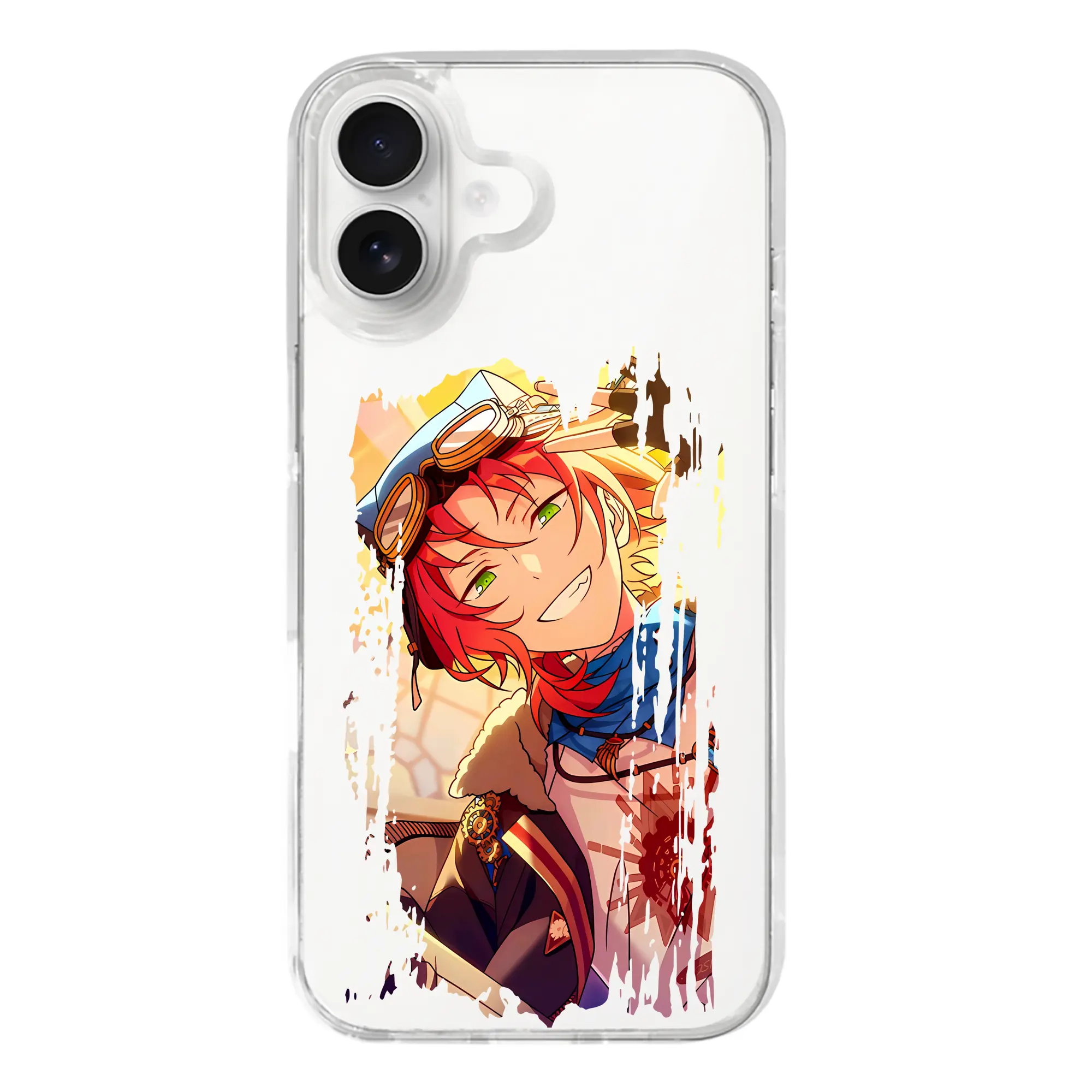 あんさん ぶる グッズ Knights 月永レオ - iPhone 17シリーズ 透明スマホケース – 薄型・耐衝撃・精密フィット保護カバー